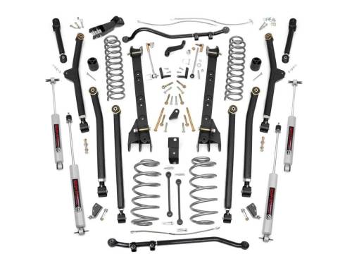 Rough Country - Rough Country 6 Inch Lift Kit - Long Arm - Jeep Wrangler TJ 4WD (2004-2006) - 63122