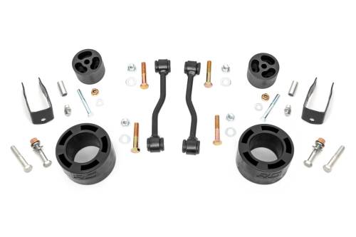 Rough Country - Rough Country 2.5 Inch Leveling Kit - Spacers - Jeep Gladiator JT 4WD (2020-2022) - 63400