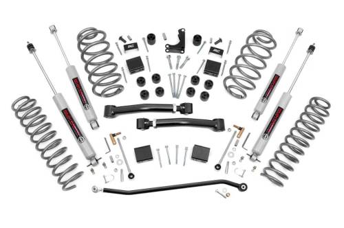 Rough Country - Rough Country 4 Inch Lift Kit - X-Series - Jeep Grand Cherokee WJ 4WD (1999-2004) - 639P