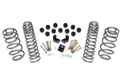 Rough Country - Rough Country 3.75 Inch Lift Kit - Combo - 6 Cyl - Jeep Wrangler TJ 4WD (97-06) - 647