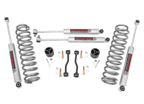 Rough Country - Rough Country 2.5 Inch Leveling Kits - Springs - Jeep Gladiator JT 4WD (20-22) - 64830B