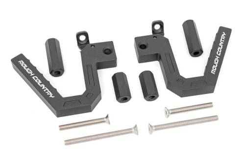 Rough Country - Rough Country Grab Handles - Alum - Front - Jeep Wrangler JK (2007-2018) - 6507