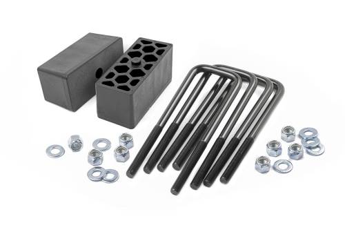 Rough Country - Rough Country 2.5 Inch Block & U-Bolt Kit - Chevy/GMC 1500 (99-23) - 6521