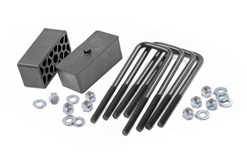 Rough Country - Rough Country 2 Inch Block & U-Bolt Kit - Chevy/GMC 1500 (99-23) - 6532