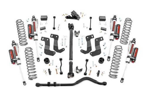 Rough Country - Rough Country 3.5 Inch Lift Kit - C/A Drop - FR D/S - Vertex - Jeep Wrangler JL (18-23) - 65450