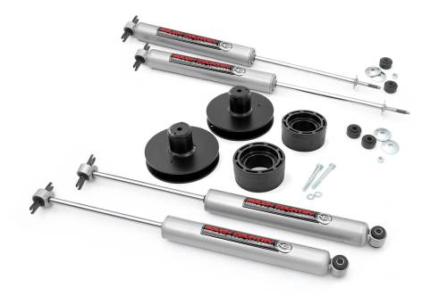 Rough Country - Rough Country 2 Inch Lift Kit - N3 - Jeep Wrangler TJ 4WD (1997-2006) - 65830