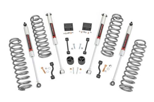 Rough Country - Rough Country 2.5 Inch Lift Kit - Coils - M1 - Jeep Wrangler JL 4WD (2018-2023) - 66640