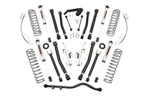 Rough Country - Rough Country 4 Inch Lift Kit - X-Series - V2 - Jeep Wrangler JK 2WD/4WD (07-18) - 67470