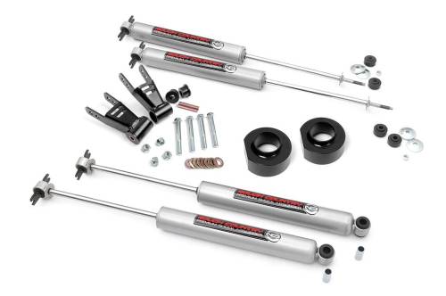 Rough Country - Rough Country 1.5 Inch Lift Kit - Jeep Cherokee XJ 2WD/4WD (1984-2001) - 68030