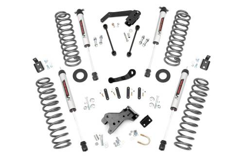 Rough Country - Rough Country 4 Inch Lift Kit - V2 - Jeep Wrangler JK 2WD/4WD (2007-2018) - 68170