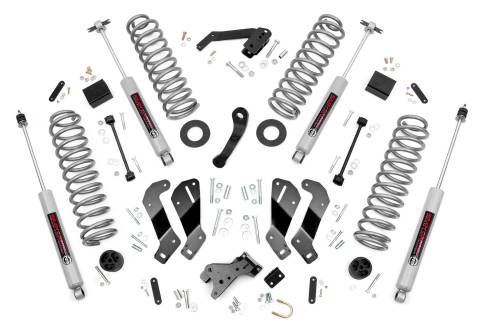 Rough Country - Rough Country 3.5 Inch Lift Kit - Jeep Wrangler JK 4WD (2007-2018) - 69330