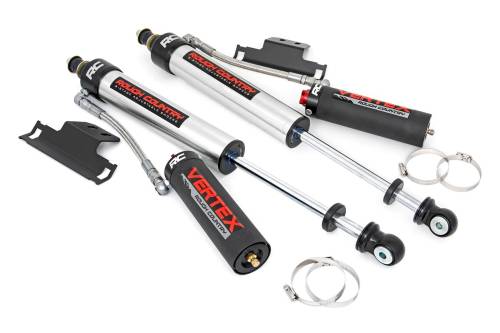 Rough Country - Rough Country Vertex 2.5 Adj Rear Shocks - 3" - Toyota Tacoma 2WD/4WD (2005-2023) - 699010