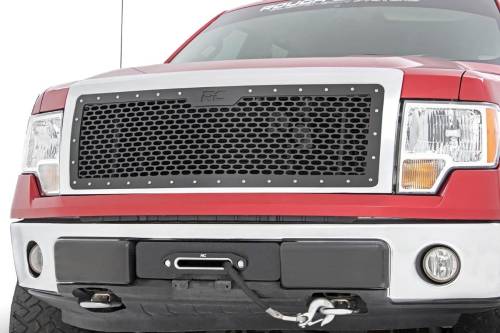 Rough Country - Rough Country Mesh Grille - Ford F-150 2WD/4WD (2009-2014) - 70229