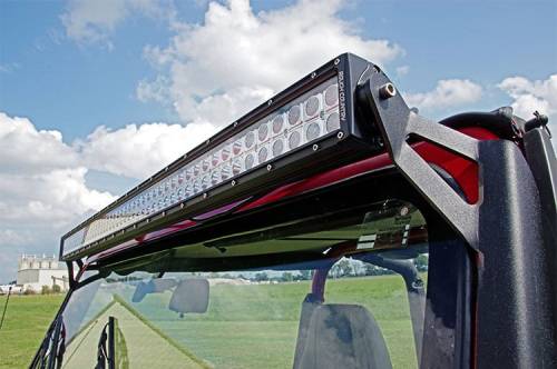 Rough Country - Rough Country LED Light Mount - Upper Windshield - 50" Straight - Jeep Wrangler YJ (87-95) - 70508