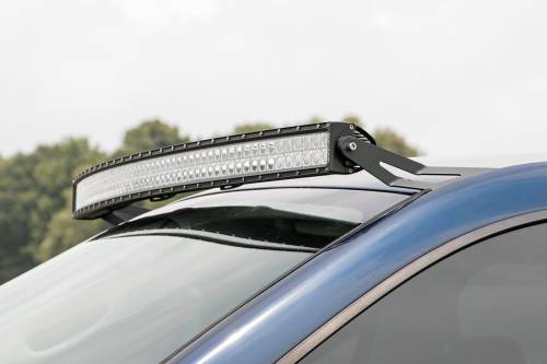 Rough Country - Rough Country LED Light Mount - Upper Windshield - 54" Curved - Dodge 1500 (02-08) - 70538