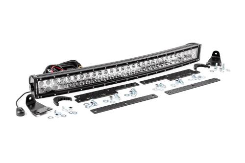 Rough Country - Rough Country Chevrolet 30in Curved Cree LED Grille Kit - Dual Row (14-15 Silverado 1500) - 70624