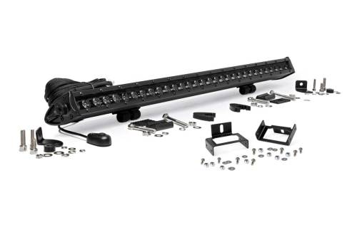 Rough Country - Rough Country LED Light - Grill Mnt - 30" Black Single Row - Ford Super Duty (11-16) - 70770