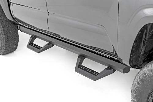 Rough Country - Rough Country SRX2 Adj Aluminum Step - Double Cab - Toyota Tacoma 2WD/4WD (05-23) - 71000A