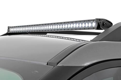 Rough Country - Rough Country LED Light - Roof Rack Mount - 40" Black Single Row - Ford Bronco Sport (21-23) - 71039