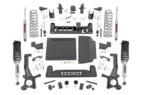 Rough Country - Rough Country 6 Inch Lift Kit N3 Strut Rear Coil Toyota Tundra 2WD/4WD (2022-2025) - 71231_A