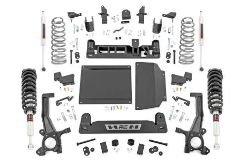 Rough Country - Rough Country 6 Inch Lift Kit - M1 Strut - Rear Coil - Toyota Tundra 4WD (2022-2023) - 71240