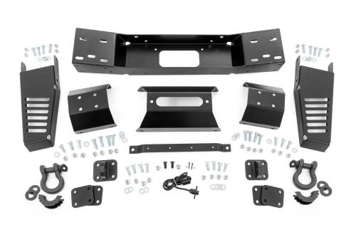 Rough Country - Rough Country Hidden Winch Mount - All Models - Toyota Tundra 2WD/4WD (2022-2023) - 72003