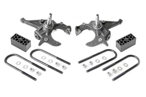 Rough Country - Rough Country Lowering Kit - 2 Inch FR - 2.5 Inch RR - Chevy/GMC S10 Truck (82-03)/Sonoma (91-03) - 724