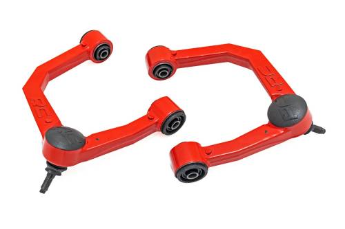 Rough Country - Rough Country Red Forged Upper Control Arms - 3.5" Of Lift - Toyota 4Runner (10-23)/Tacoma (05-23) - 74201ARED