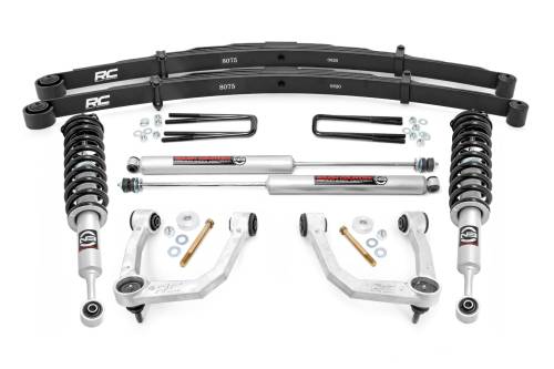 Rough Country - Rough Country 3.5 Inch Lift Kit - UCA - N3 Struts - Toyota Tacoma 4WD (2005-2023) - 74232