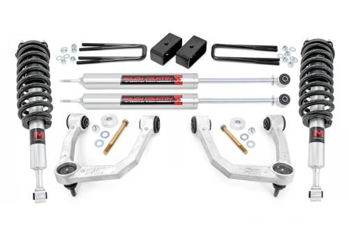 Rough Country - Rough Country 3.5 Inch Lift Kit - UCA - M1 Struts - Toyota Tacoma 4WD (2005-2023) - 74240