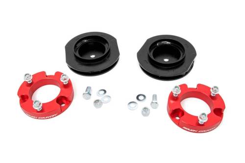 Rough Country - Rough Country 2 Inch Lift Kit - Red Spacers - Toyota 4Runner 4WD (2003-2009) - 763RED