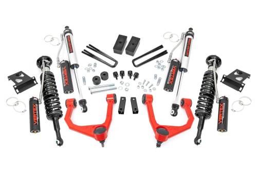 Rough Country - Rough Country 3.5 Inch Lift Kit - Vertex - Toyota Tundra 4WD (2007-2021) - 76850RED