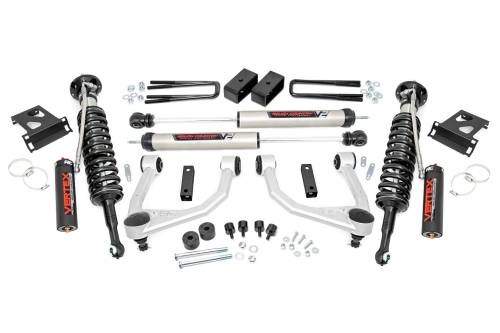 Rough Country - Rough Country 3.5 Inch Lift Kit - Vertex/V2 - Toyota Tundra 4WD (2007-2021) - 76857