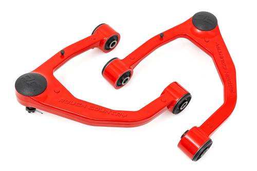 Rough Country - Rough Country Red Forged Upper Control Arms - OE Upgrade - Toyota Tundra (07-21) - 76901RED