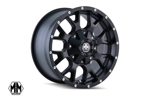 Rough Country - Rough Country Mayhem Warrior Wheel - 17x9 - 6x135 - 6x5.5 - +18mm - 8015-7937MB18