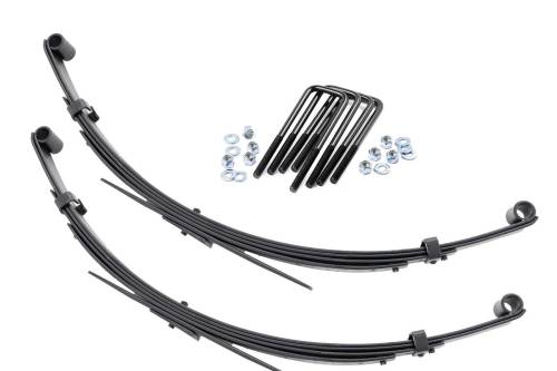 Rough Country - Rough Country Rear Leaf Springs - 3" Lift - Pair - Toyota Truck 4WD (1979-1985) - 8025Kit