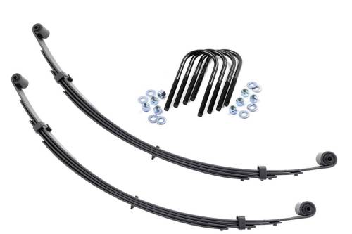 Rough Country - Rough Country Rear Leaf Springs - 3" Lift - Pair - Ford Explorer 4WD (1991-1994) - 8032Kit