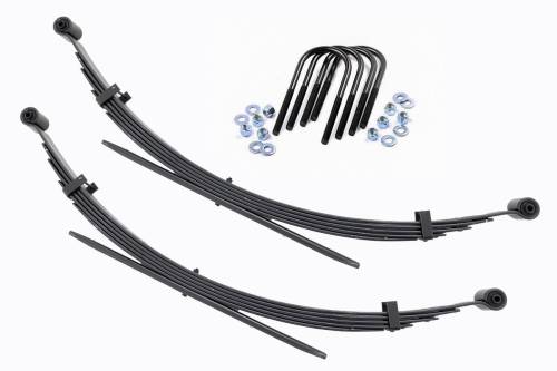 Rough Country - Rough Country Rear 56 Inch Leaf Springs - 2" Lift - Pair - Chevy/GMC C20/K20 C25/K25 Truck 4WD (77-87) - 8036Kit