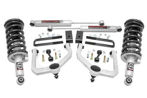 Rough Country - Rough Country 3 Inch Lift Kit - N3 Struts & Shocks - Nissan Titan 4WD (2017-2022) - 83431