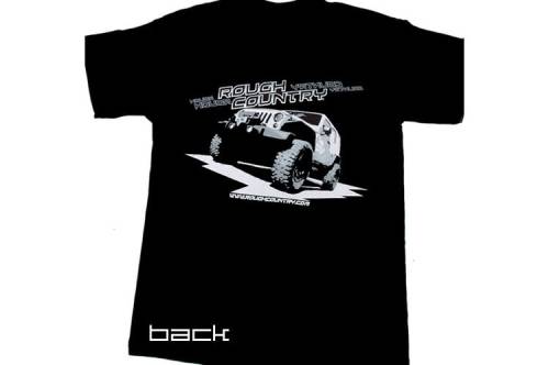 Rough Country - Rough Country Rough Country T-Shirt - Black - Size MD - 84027
