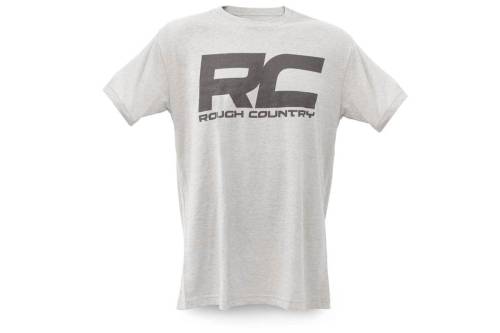 Rough Country - Rough Country Rough Country T-Shirt - Logo - Grey - 2XL - 840862XL