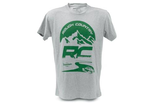 Rough Country - Rough Country Rough Country T-Shirt - RC Mountains - Gray - MD - 84093MD