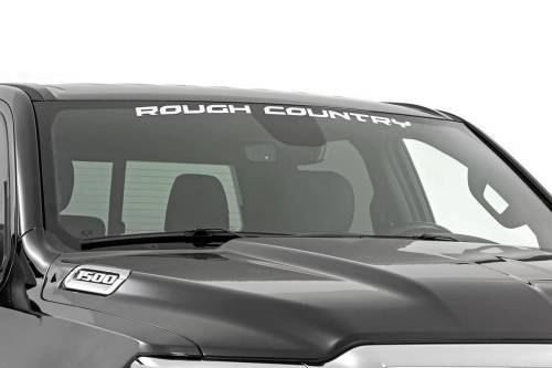 Rough Country - Rough Country Rough Country Decal - 2 Inch x 27 Inch - White - 84164W