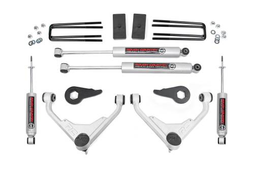 Rough Country - Rough Country 3 Inch Lift Kit - Chevy/GMC 2500HD (01-10) - 8596N2