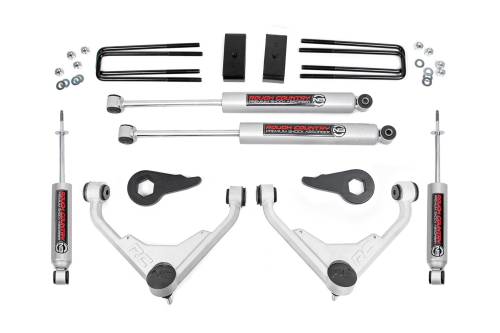 Rough Country - Rough Country 3 Inch Lift Kit - FK/FF Code - Chevy/GMC 2500HD (01-10) - 859830