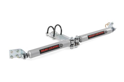 Rough Country - Rough Country N3 Steering Stabilizer - Dual - 2-8 Inch Lift - Dodge 1500 (94-99) - 8732130