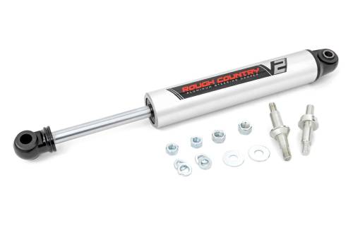 Rough Country - Rough Country V2 Steering Stabilizer - Chevy/GMC C20/K20 C25/K25 Truck/Half-Ton Suburban/Jimmy (73-91) - 8732570