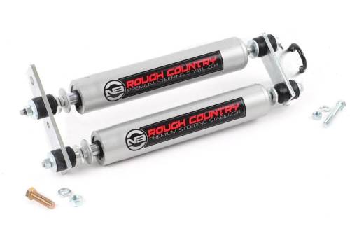 Rough Country - Rough Country N3 Steering Stabilizer - Dual - Toyota 4Runner/Truck 4WD (86-95) - 8735430