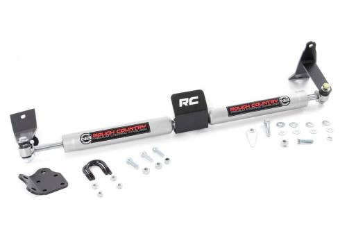 Rough Country - Rough Country N3 Steering Stabilizer - Dual - 2-8 Inch Lift - Ram 2500 (10-13)/3500 (10-12) - 8749530