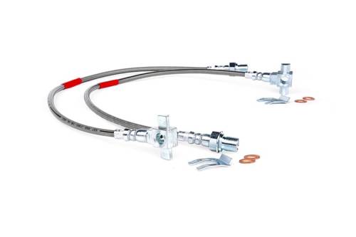 Rough Country - Rough Country Brake Lines - Front - 4-6 Inch - GMC C15/K15 Truck/Half-Ton Suburban (71-78) - 89340S